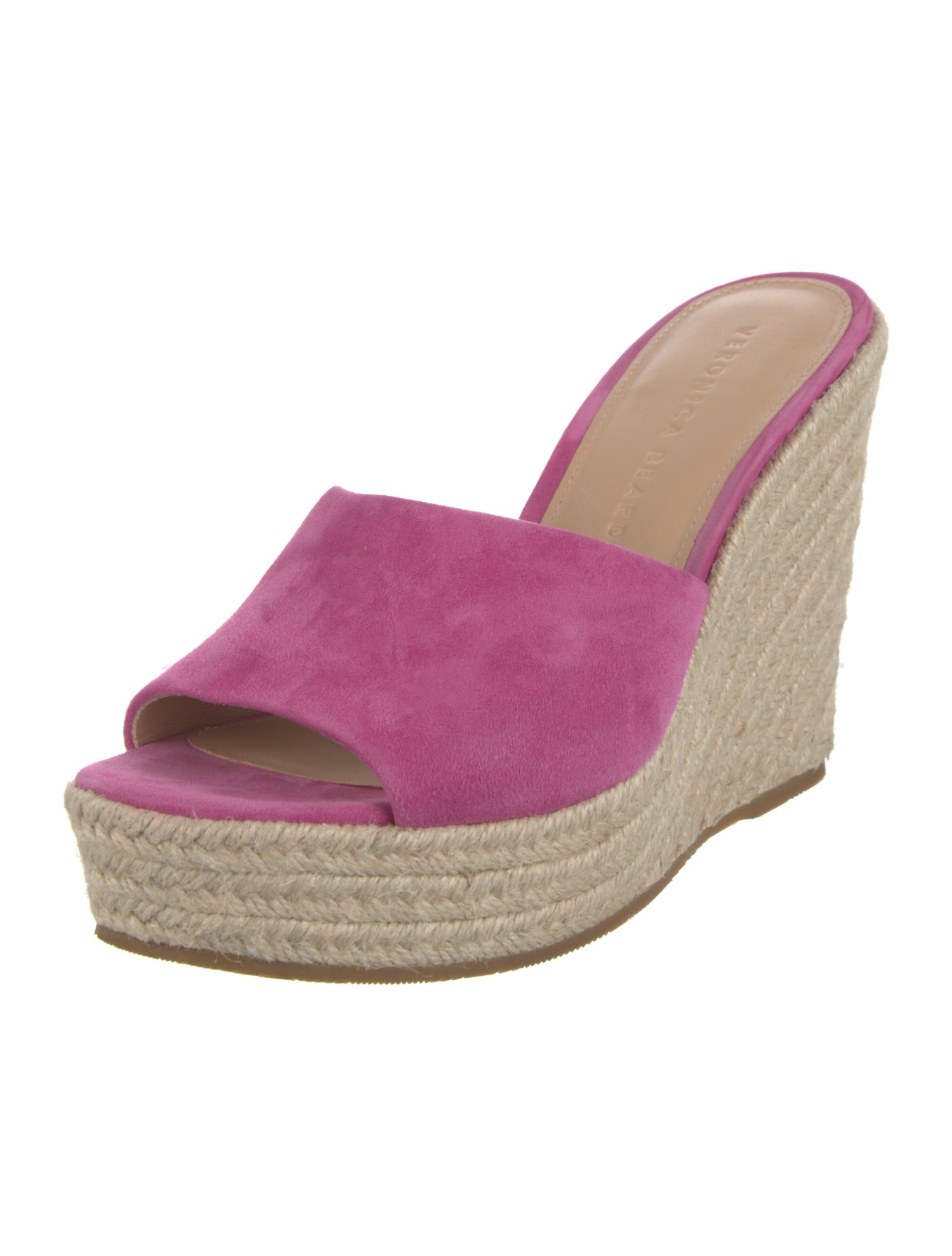 Veronica Beard Suede Braided Accents Espadrilles